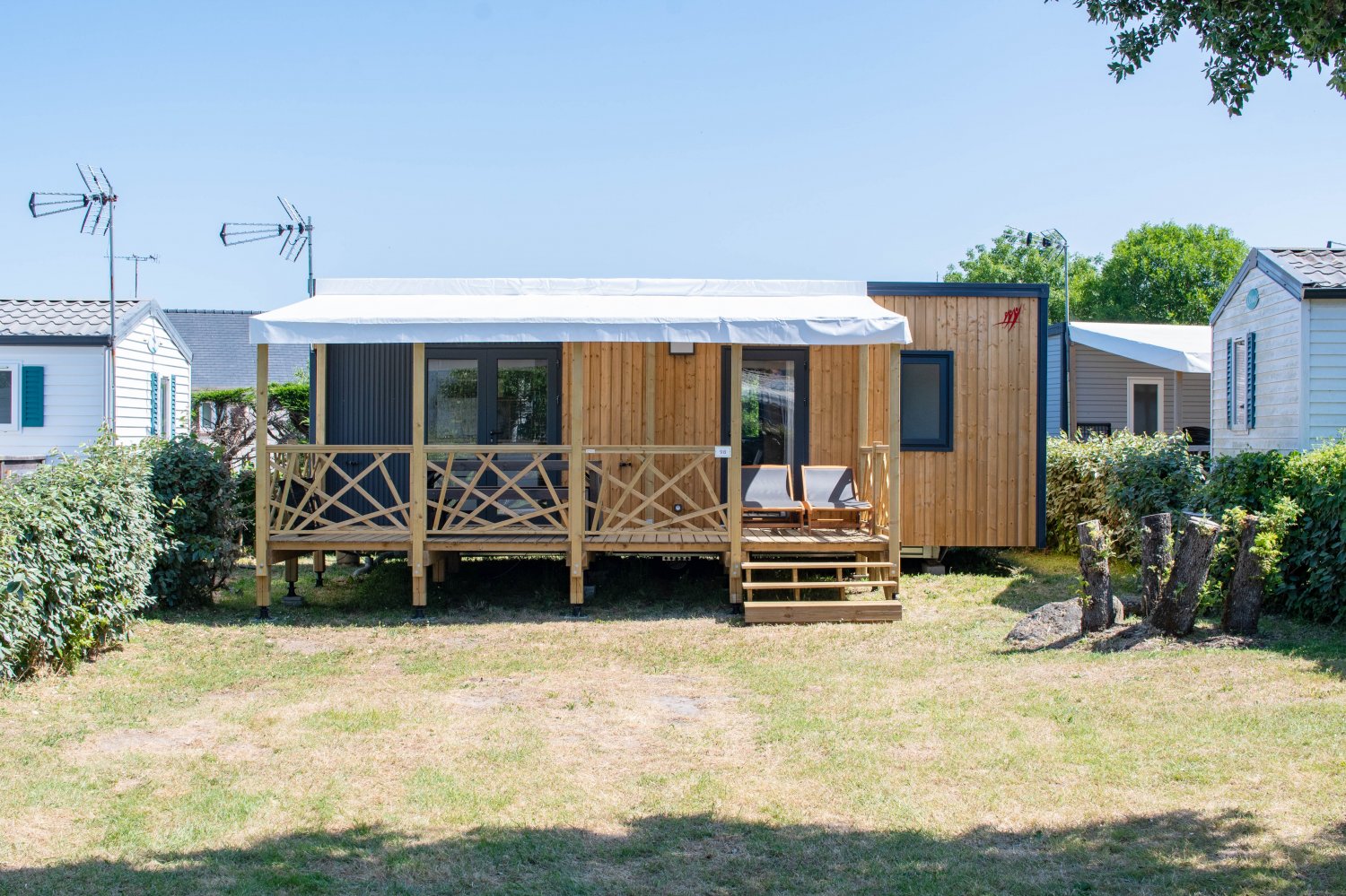 Mobil-home Premium 3 chambres 6 personnes