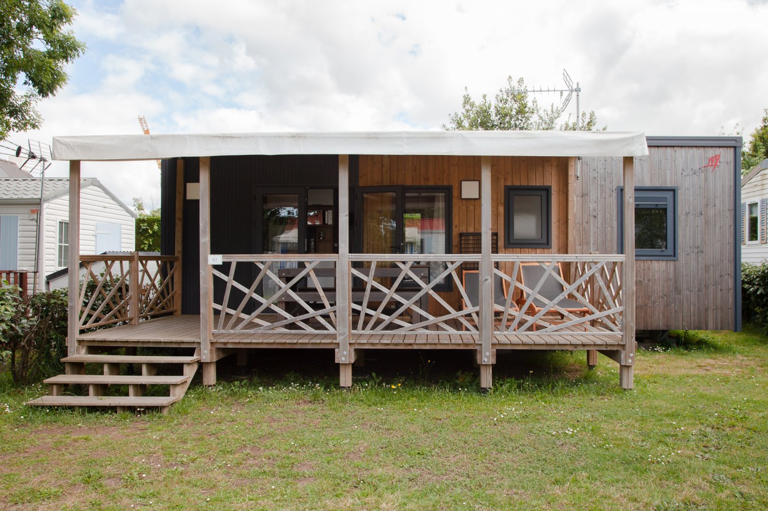MOBIL HOME À VENDRE  3 CHAMBRES 32M²