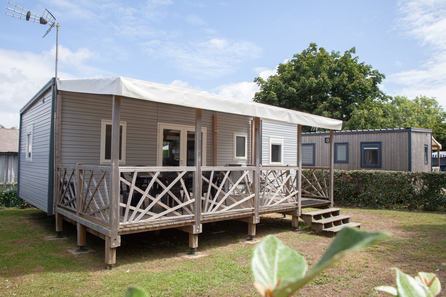 MOBIL HOME À VENDRE  3 CHAMBRES 32M²